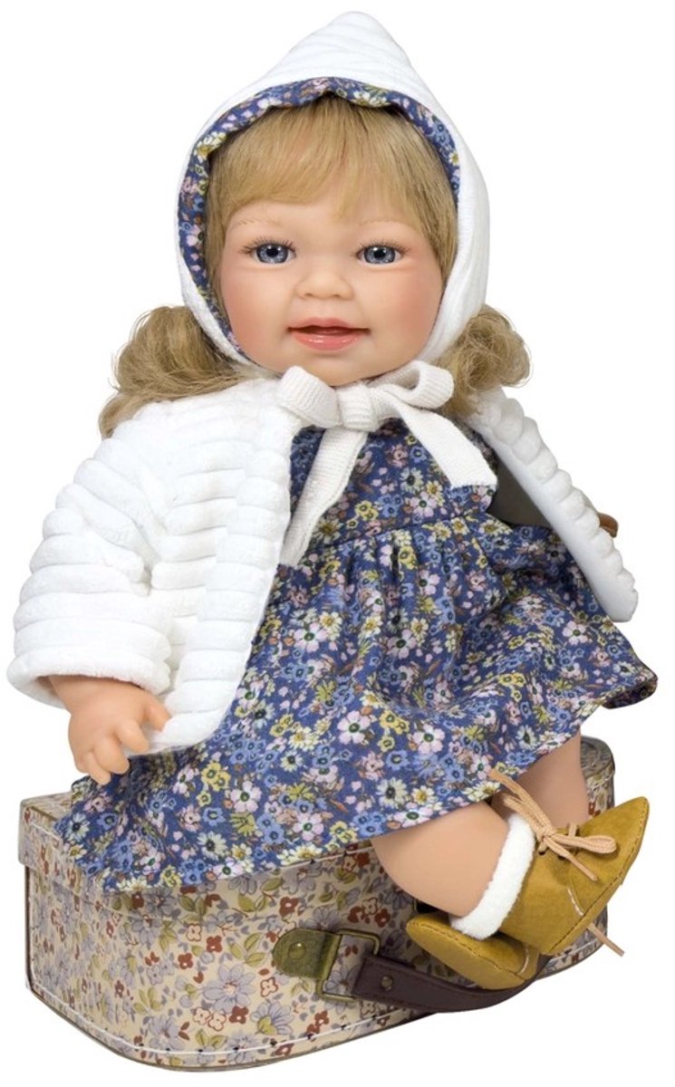 Nines d Onil Babypop Susi Blond Haar 40 cm